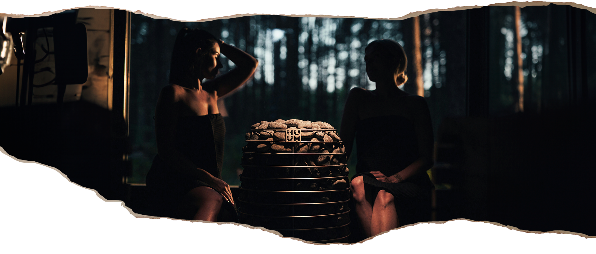 猿人サウナのイメージイラスト